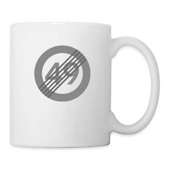 50e anniversaire n'est plus 49 zone de confort - Mug blanc - blanc - Droite