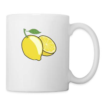 citron - Mug blanc - blanc - Droite