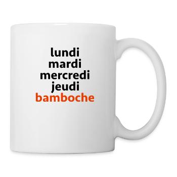 bamboche - Mug blanc - blanc - Droite