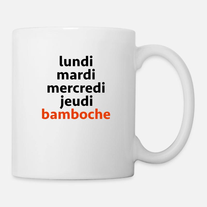 bamboche - Mug blanc - blanc