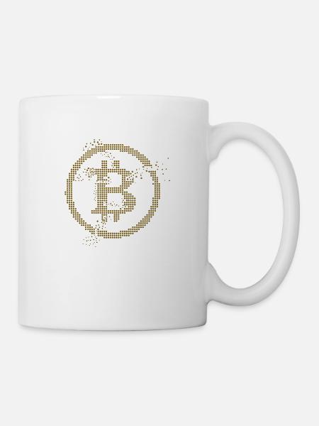 Bitcoin - Tasse - Weiß