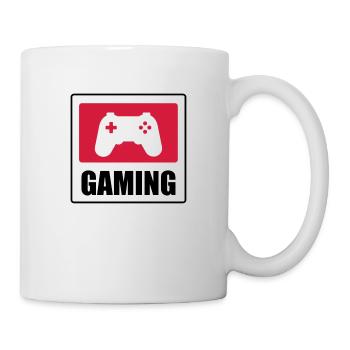Gaming - Gamer - Tasse - Weiß - Rechts