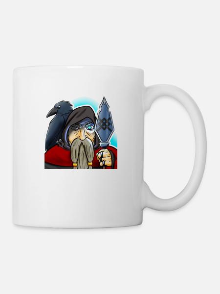 Lissage des cheveux Odin - Mug blanc - blanc