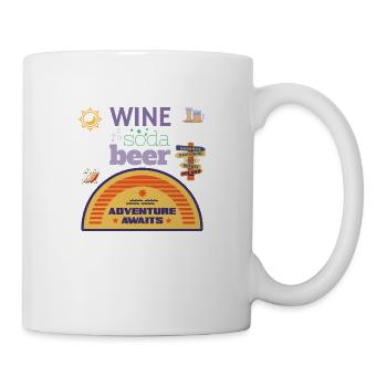 SOMMER DER ABENTEUER - Tasse - Weiß - Rechts