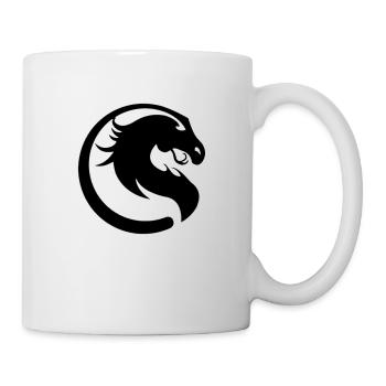 Drachenpferd - Tasse - Weiß - Rechts