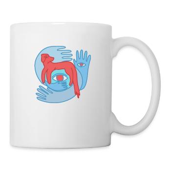 Handface - Mug - white - Right