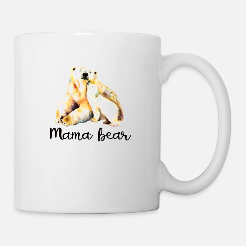 Mama Bär - Tasse - Weiß