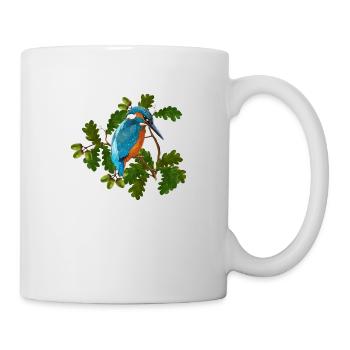 Vogel - Tasse - Weiß - Rechts
