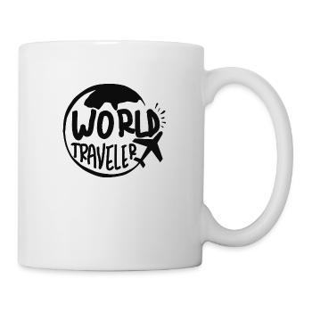 world traveler - Mug - white - Right