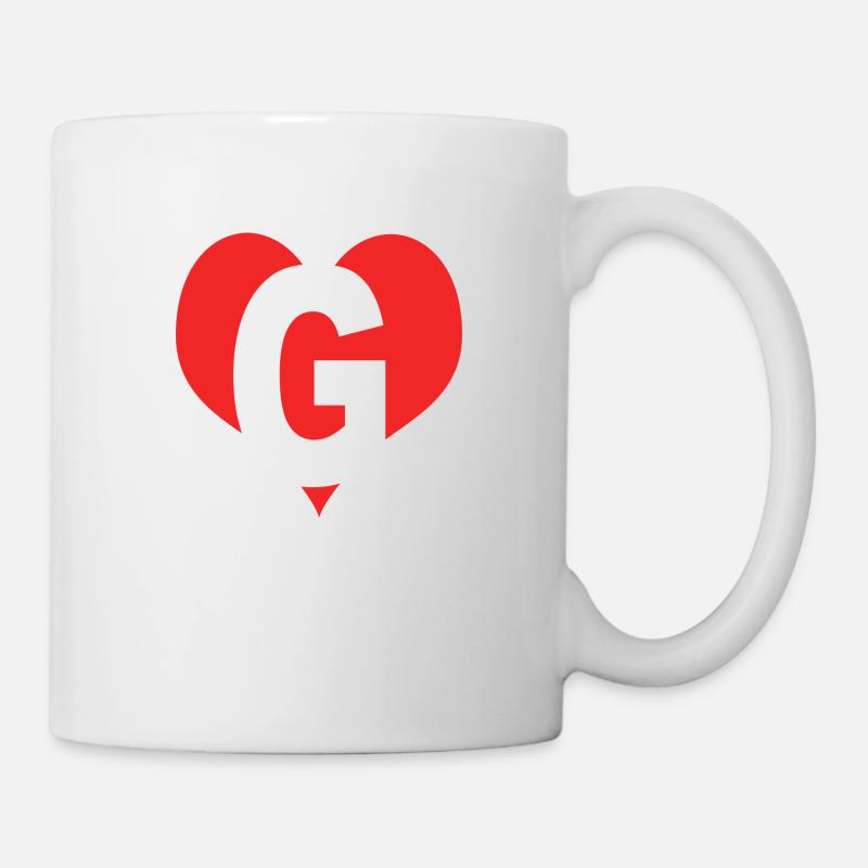 G - Tasse - Weiß