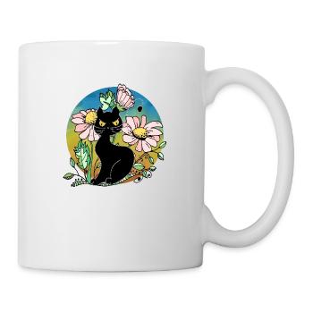 Chat - Mug blanc - blanc - Droite