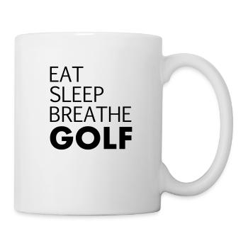 Golfeurs - Mug blanc - blanc - Droite