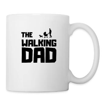The Walking Dad Vater Papa Vatertag - Tasse - Weiß - Rechts