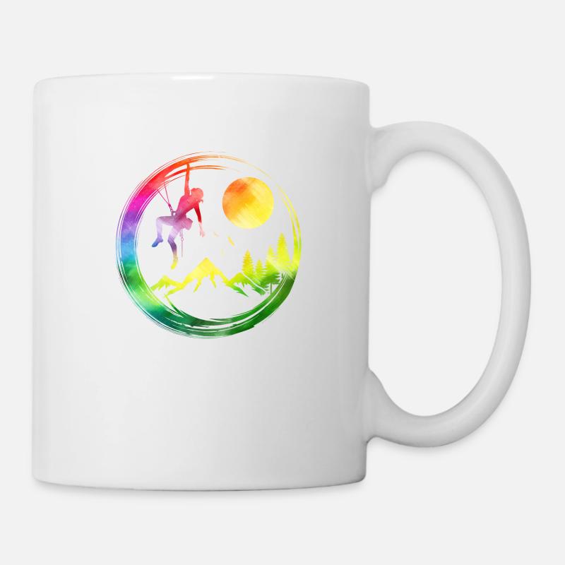 Grimpeur grimpeur grimpeur cadeau - Mug blanc - blanc