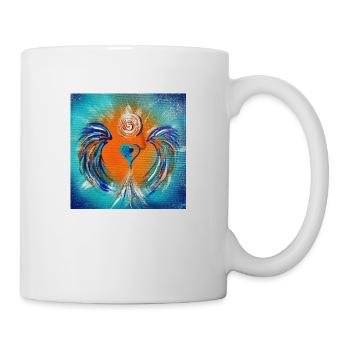 Tiges de coeur - Mug blanc - blanc - Droite