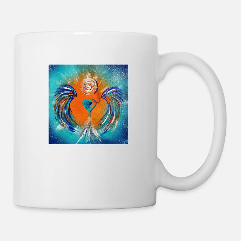 Tiges de coeur - Mug blanc - blanc
