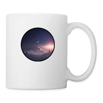 Montagne - Tasse - Weiß - Rechts