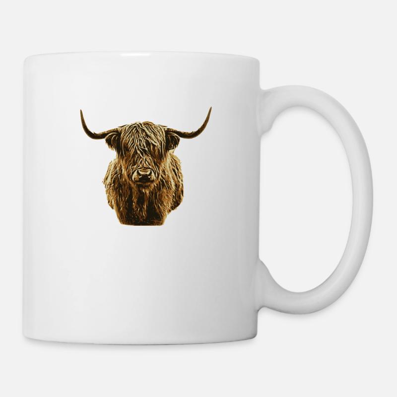 Highlander - Tasse - Weiß