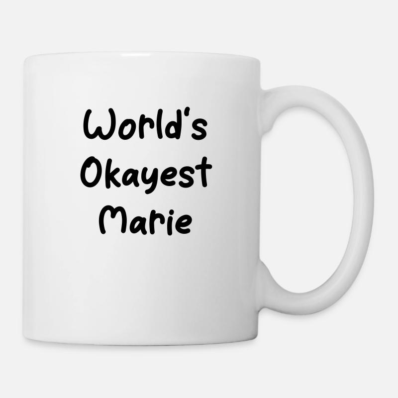 World's okayest Marie - Mug - white