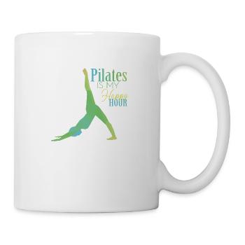 Pilates - Tasse - Weiß - Rechts