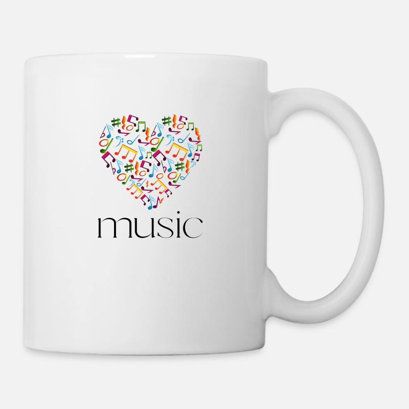 Musik - Tasse - Weiß