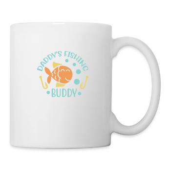 Daddys Fishing Buddy - Tasse - Weiß - Rechts