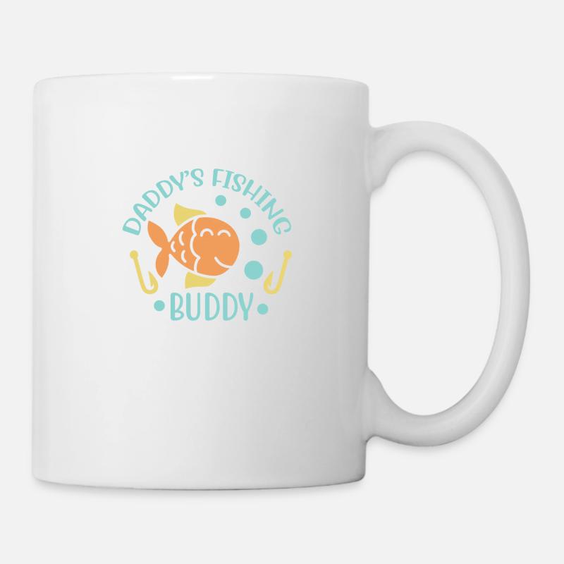 Daddys Fishing Buddy - Mug - white