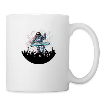 Dj - Mug blanc - blanc - Droite