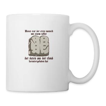 Datenschutz Internet Datenschutzbeauftragter - Tasse - Weiß - Rechts