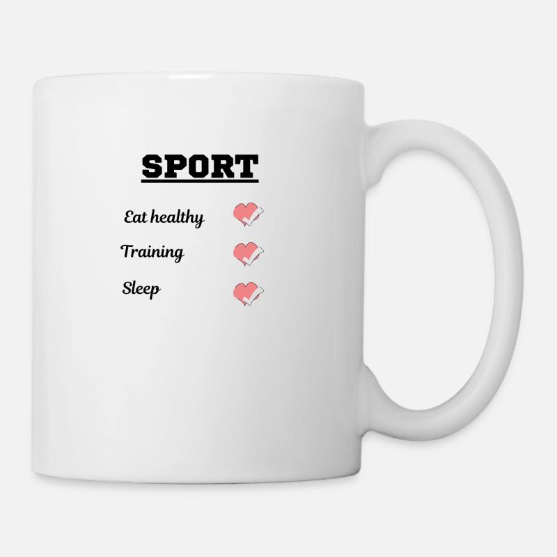 Sport - Tasse - Weiß