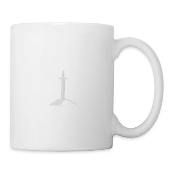 moi j ai appris a lire - Mug blanc - blanc - Droite