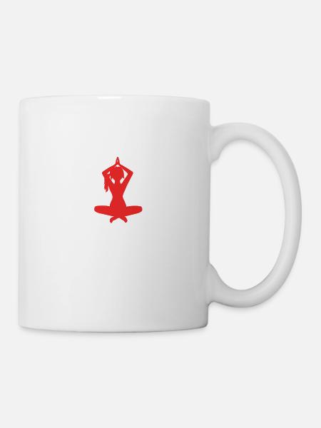 yoga - Mug - white
