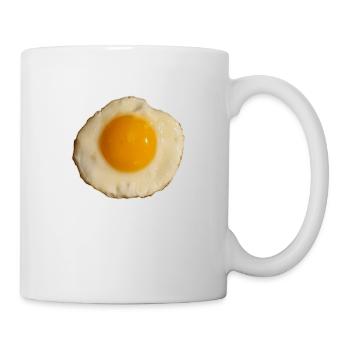 Ei of the tiger | Frohe Ostern Spiegelei SongShirt - Tasse - Weiß - Rechts