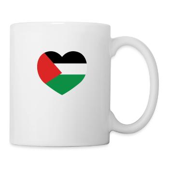 Amour Palestine - Mug blanc - blanc - Droite
