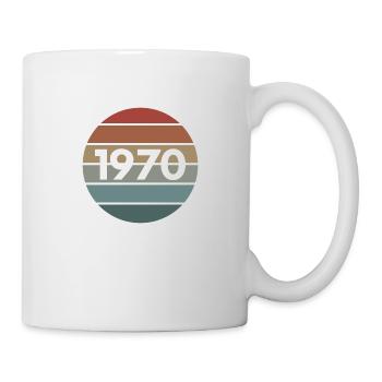 1970 - Tasse - Weiß - Rechts