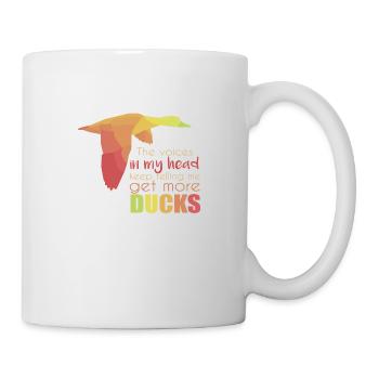 Canard - Mug blanc - blanc - Droite