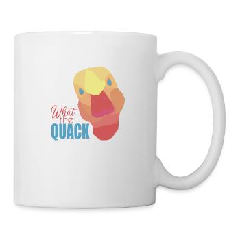 Ente - Tasse - Weiß - Rechts