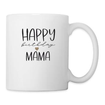 Happy birthday mom - Mug - white - Right