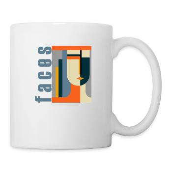 Faces - Mug - white - Right