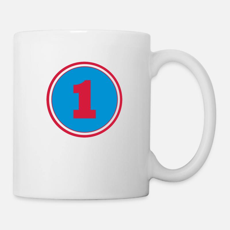 ***** 1 ***** - Mug blanc - blanc