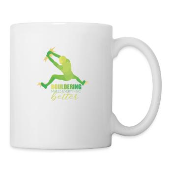 Bouldering - Mug - white - Right