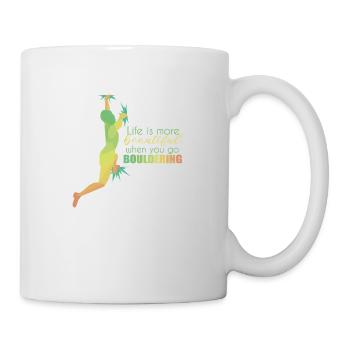 Bouldering - Mug - white - Right