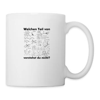 Geometrie Schule Lehrer Student - Tasse - Weiß - Rechts