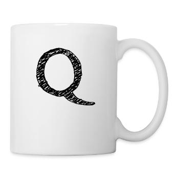 Q - Mug blanc - blanc - Droite