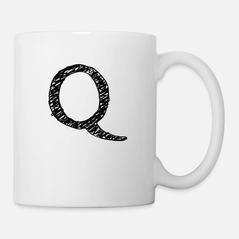 Q - Tasse - Weiß