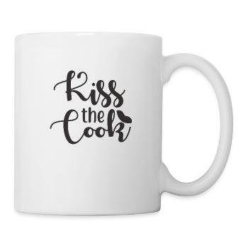 Embrassez le cuisinier - Mug blanc - blanc - Droite