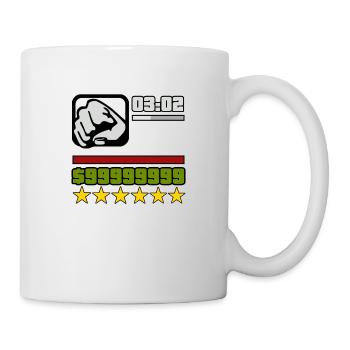 Gta san andreas video game graphic - Mug - white - Right