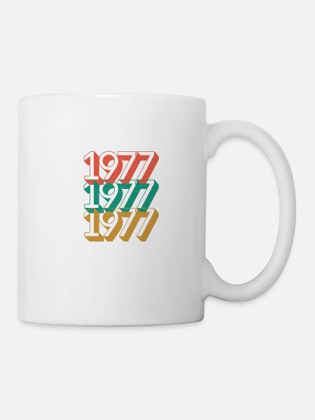 1977 - Tasse - Weiß