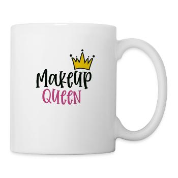 Make-up Königin - Tasse - Weiß - Rechts
