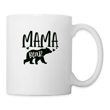Mama Bear - Tasse - Weiß - Rechts